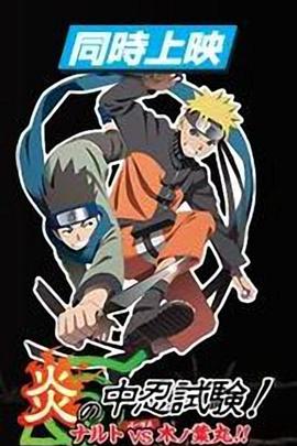 火影忍者剧场版:炎之中忍试验!鸣人VS木叶丸! 封面